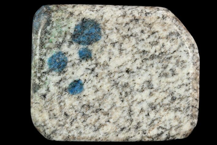 Polished K Granite (Granite With Azurite) - Pakistan #120422